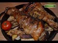 Индюшиная голень в медово-чесночном маринаде. МЯСОЖОР #86