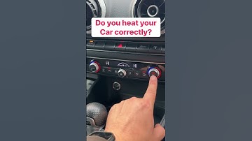 Do you heat your car correctly? #car #cars #didyouknow #aircon #winter #heating #cartips #howto