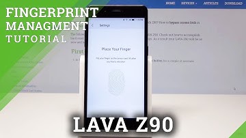 How to Set Up Fingerprint in LAVA Z90 - Fingerprint Sensor