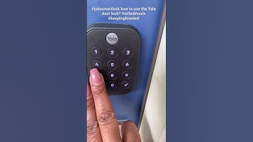 #airbnbbusiness #airbnbhost #airbnbpartner #yalesmartlock 20 second video how to use a smart lock