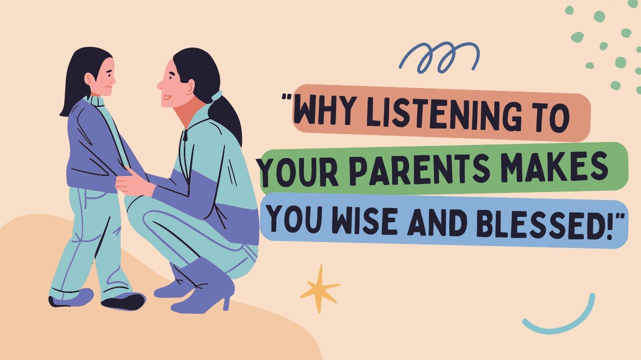 "Why Listening to Your Parents Makes You Wise and d!"BibleForKids ...