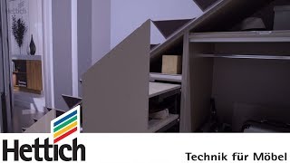Win storage: the staircase storage space miracle at Interzum 2017