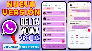 DELTA última versión v6.0 B2  ACTUALIZACIÓN OFICIAL | WhatsApp Delta Yowa