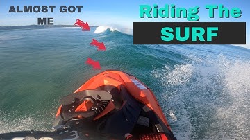 Sea-doo Spark Trixx Wave Jumping and Close Calls with rocks!!!! 2160P 4K 2020
