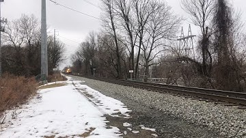 Short Clip of the CSX Q032 and The Happy Engineer