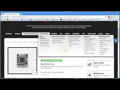 Where I buy Openlog / Blackbox devices from: MultiRotorMania