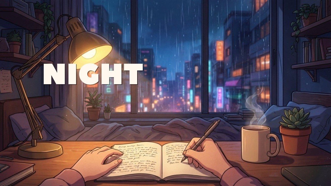 Rainy Night Lofi ☕ Deep Focus & Study Music 🌧️ (No Distractions) - YouTube