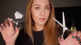 ASMR Realistic Barbershop Experience💈Haircut Personal Attention Roleplay