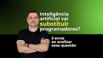 Will AI replace programmers? 3 mistakes about this issue - Nelio Alves - Devsuperior