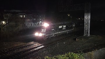 NS K99 working the Buckingham Branch Railroad interchange with an SD40-2 leading in Charlottesville