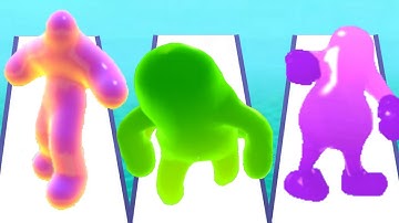 BLOB RUNNER 3D vs JOIN BLOB CLASH 3D vs JELLY CLASH 3D