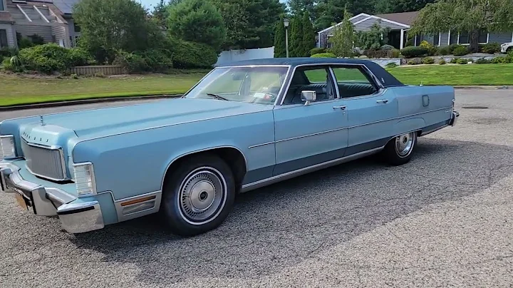 1974 Lincoln Continental For Sale~All Original wit...