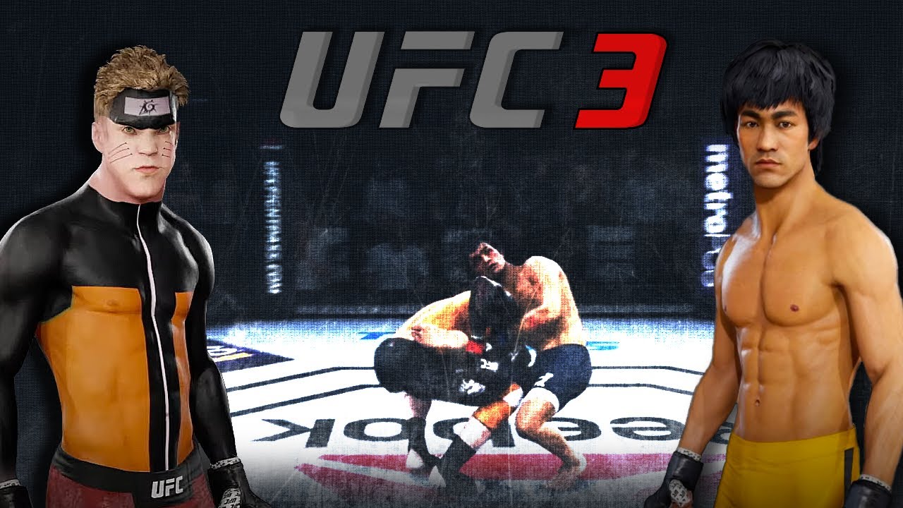 Naruto vs. Bruce Lee (EA sports UFC 3) - YouTube