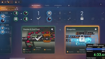 Speedrun shapez 2 - Operator Certification - Normal Any%  NPB - 31:19 [Former WR]