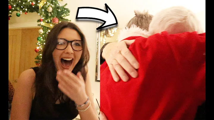 SURPRISING MY DAD WITH THE CHRISTMAS PRESENT OF HIS LIFE!