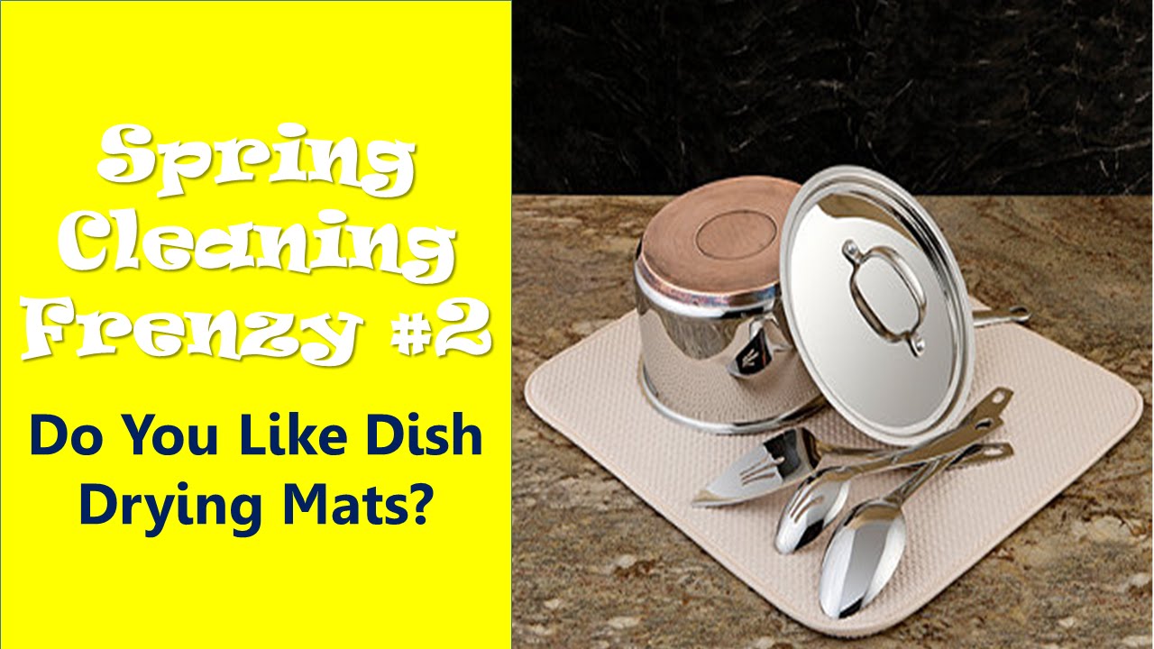Wash Dish Drying Mat, Pioneer Woman Dish Drying Mat