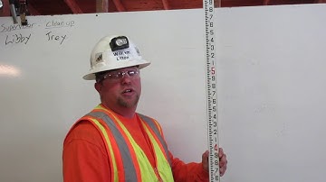 Reading an Engineers Rule By Operator Litton