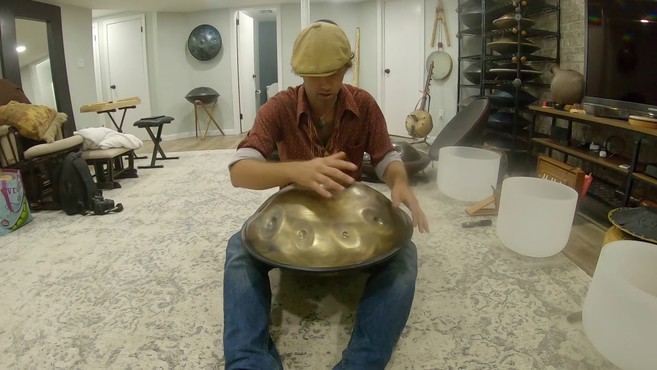 Siberia Pantagong Improv/ Exploration Handpan Music "Amanita"
