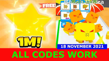 ALL CODES WORK [1M PART 1!] Tapping Simulator ROBLOX | November 18, 2021