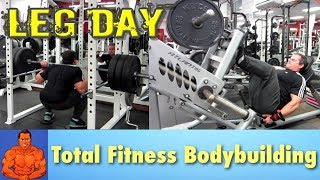 LEG Training for Mass - Killer Workout for Quads & Hams