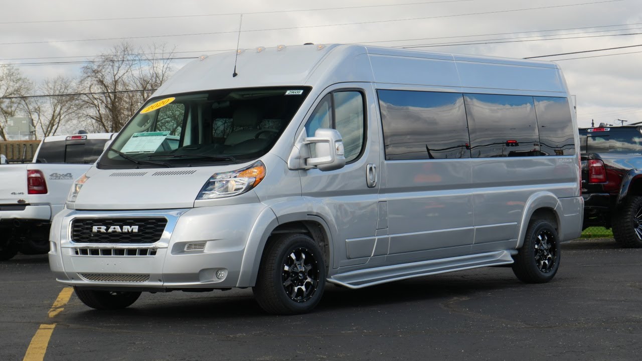 2020 Ram ProMaster Conversion Van Waldoch Galaxy 9 Passenger 29608T