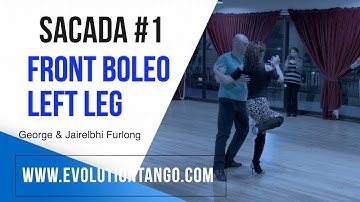 Intermediate Tango Class w/ Jairelbhi: Sacada #1 into Front Boleo.