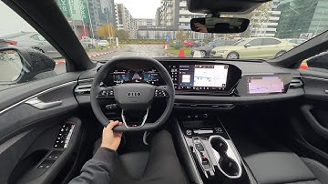 Driving Audi A6 2026 - No Comment!