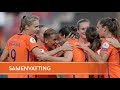 Highlights Nederland - Denemarken (20/7/2017)