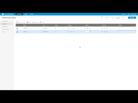 StormRunner Load Tutorials - Load Test Creation