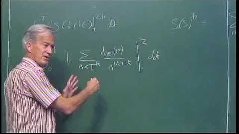 International Conference in Number Theory and Physics - Mini Course - Conrey - 03