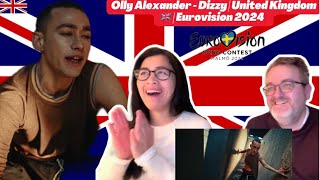 Olly Alexander - Dizzy | United Kingdom 🇬🇧 | Eurovision 2024  | 🇩🇰REACTION