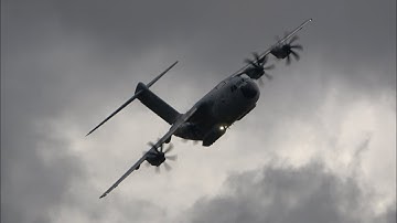 Incredible RAF airbus A400M low level flying through the Mach loop! 25/10/22 4K