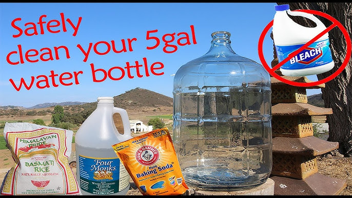 How to Clean 5 Gallon Water Bottles Without Bleach: Safe Methods