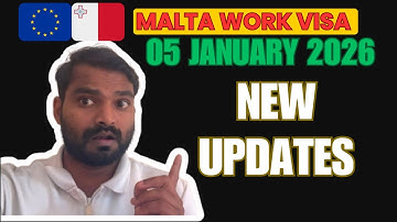 MALTA NEW UPDATES FOR ALL APPLICANTS 2026 🇪🇺‼️#malta #maltajobs 