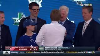 Maple Leafs draft D Sandin No 29