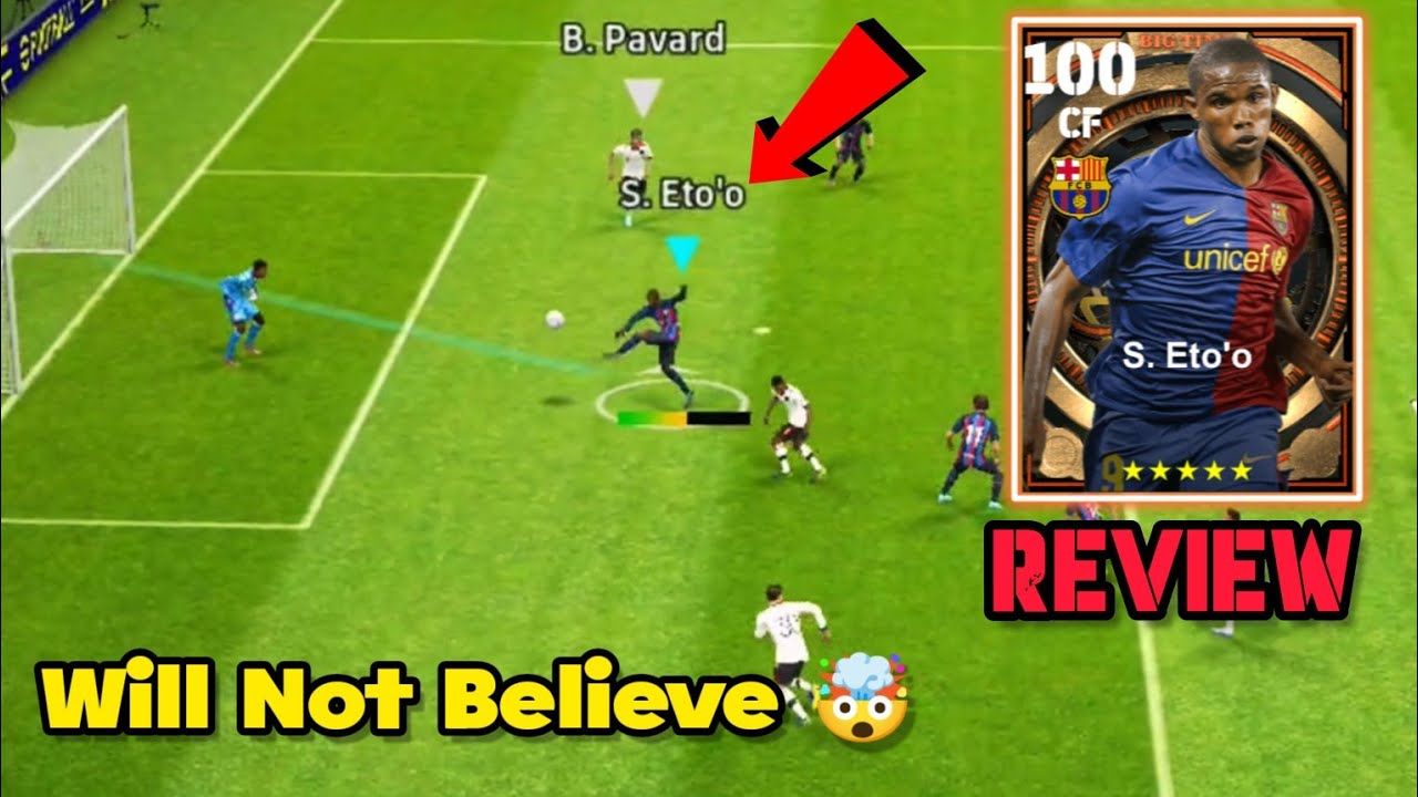 Big Time ETO'O Epic REVIEW 🤯 CRAZY! eFootball 2023 Mobile - YouTube