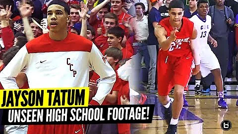 JAYSON TATUM UNSEEN SOPHOMORE HIGH SCHOOL FOOTAGE!...