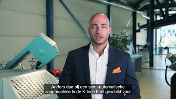 De Imet K-Tech is een volautomatische dubbelkoloms lintzaag