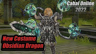 Cabal Online EU 2022 - New Costume Obsidian Dragon!!!!