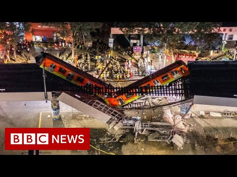 Mexico City Metro Overpass Collapse Kills 23 Bbc News