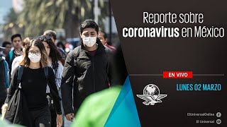 Reporte sobre coronavirus en México por parte de la Secretaría de Salud | En Vivo (3)