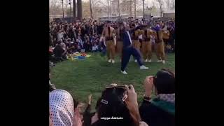 رقص کردی در طاقبستان کرمانشاه