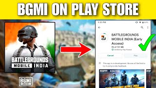 Finally BGMI aa gya Play Store Par  BGMI Back On Play Store