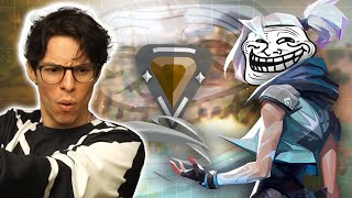RADIANT COACHING: I Coached a Bronze Troll and This Happened... | VALORANT