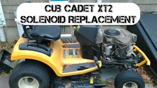 Cub Cadet XT2 Enduro Solenoid Location and Replacement | Repair and Tips On Choke, Fuses, Wire Short