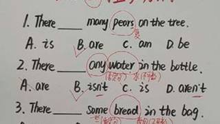 there be 句型必考知识点 #英语语法 #there  be 句型#零基础英语