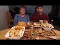 BURRITOS, TACOS, NACHOS, QUESADILLAS, AND FRIES MUKBANG WITH MOM