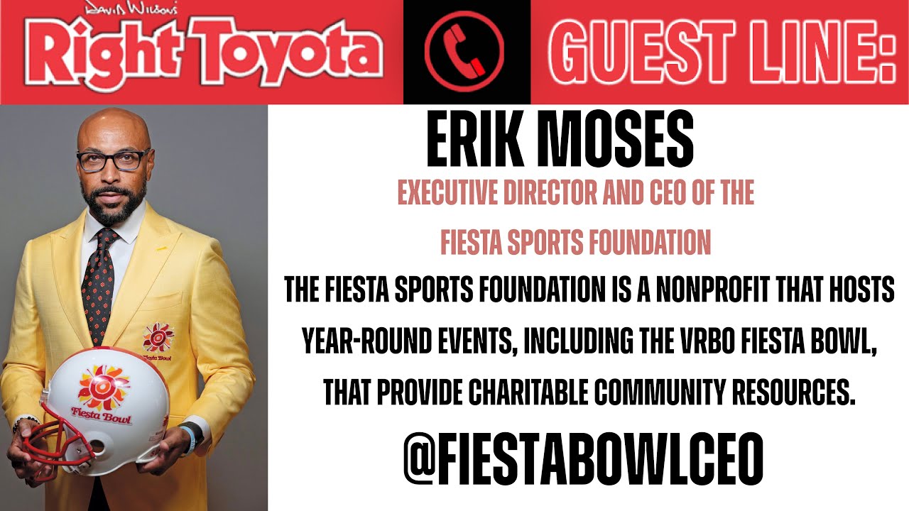 Fiesta Bowl CEO Erik Moses | College Football Season & NIL’s Impact