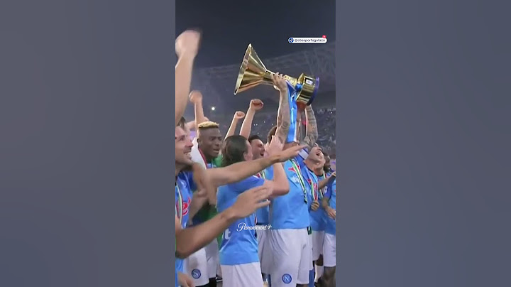 NAPOLI, CAMPIONE D'ITALIA!  🏆 💙