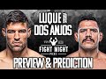 UFC Fight Night: Vicente Luque vs. Rafael dos Anjos Preview &amp; Prediction